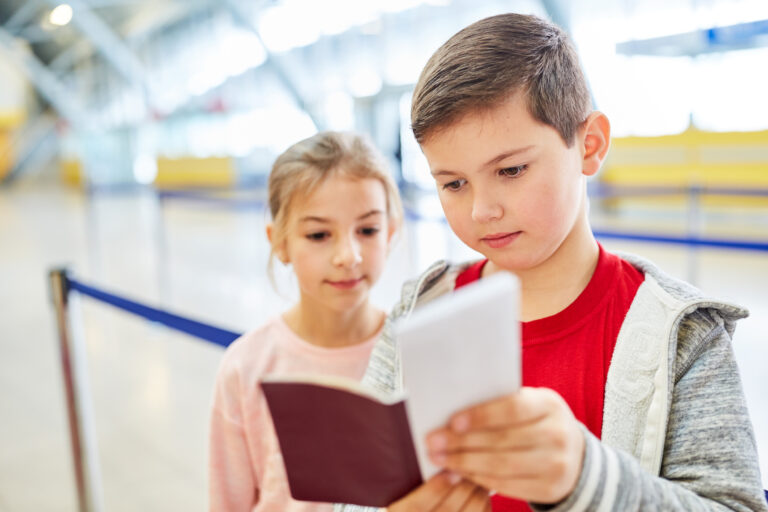 kinderreisepass-Mobile